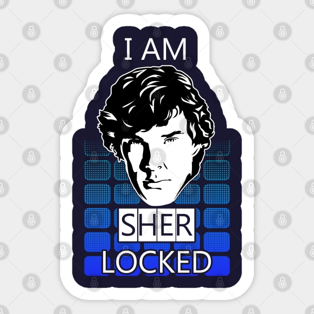 I Am SherLocked Sticker by Fanisetas